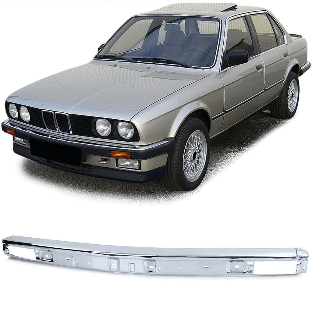 Voorbumper Middenstuk Voor BMW E30 Chroom, Verzenden