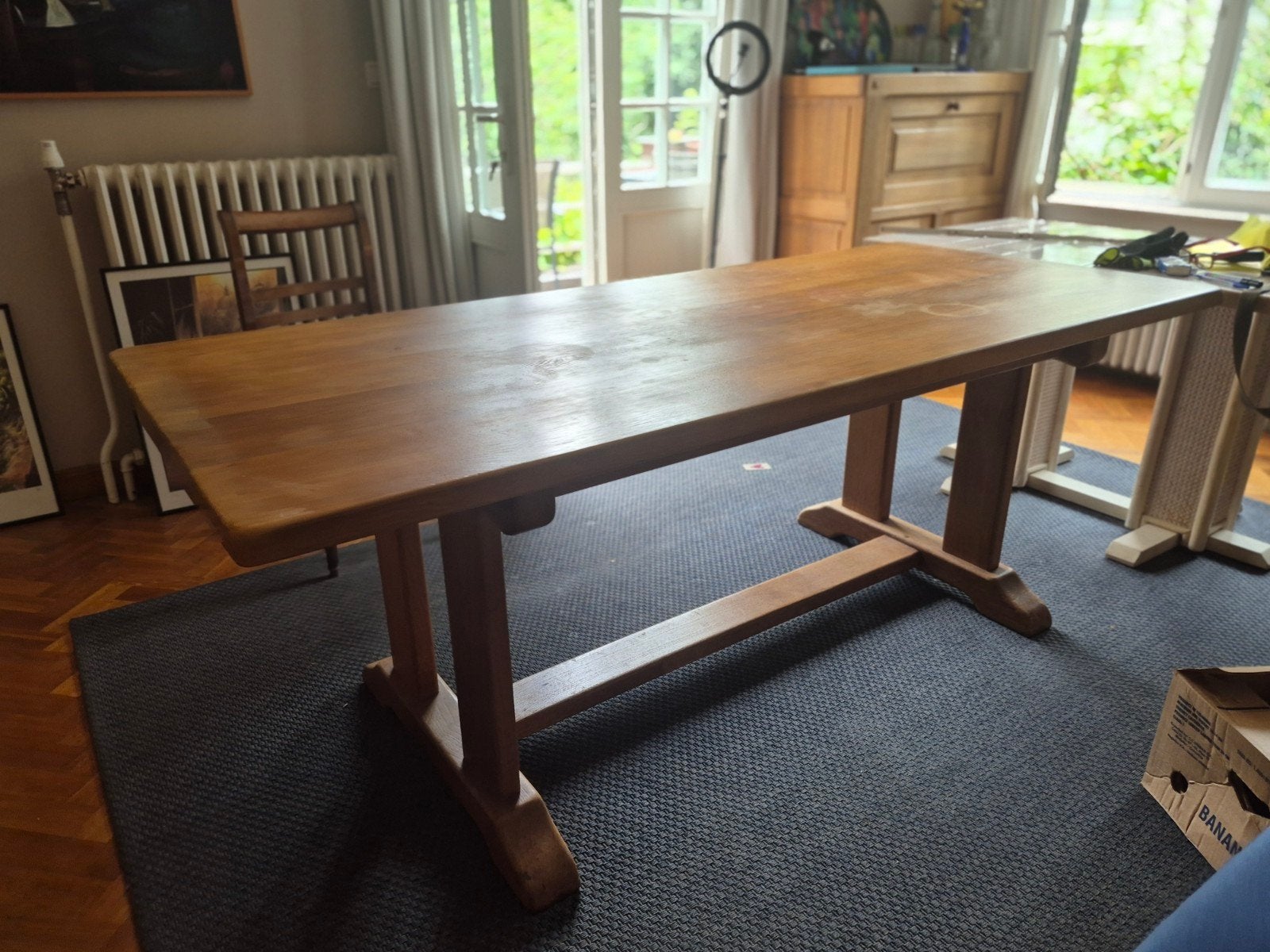 table en chêne, 150 à 200 cm, Enlèvement, Utilisé, 50 à 100 cm