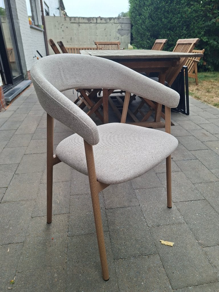 Mooie eetkamerstoelen te koop, Maison & Meubles, Chaises, Autres couleurs, Comme neuf, Enlèvement, Cinq, Six Chaises ou plus