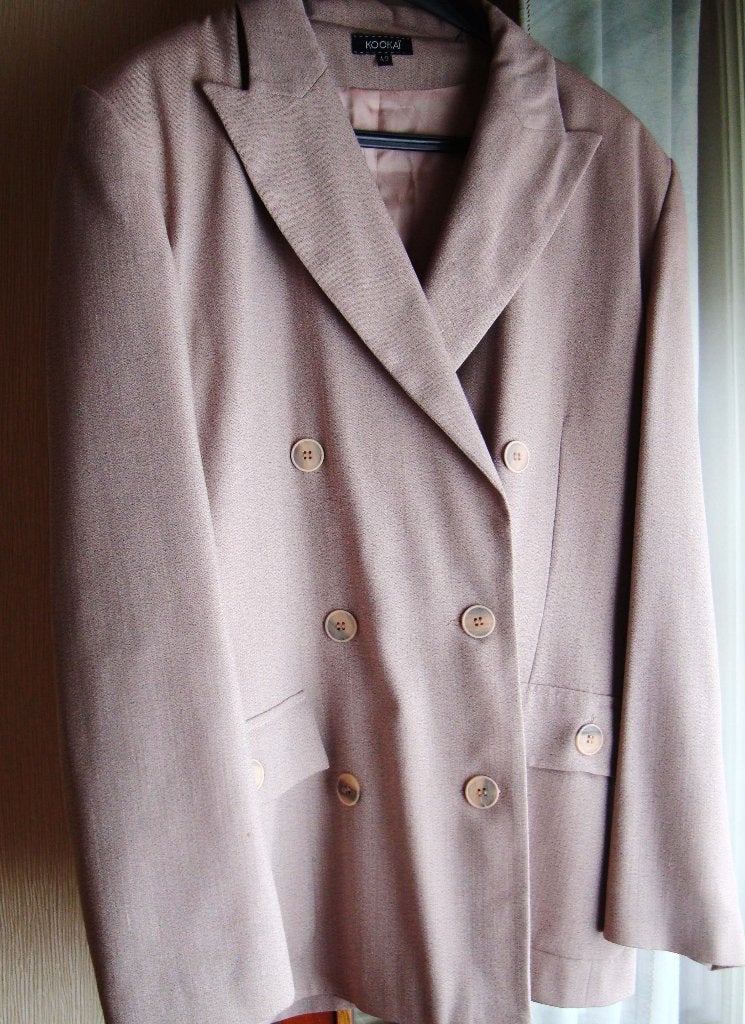 Nouveau tailleur : blazer + pantalon + gilet - Taille 42/44, Gris, Enlèvement ou Envoi, Kookai, Costume ou Complet