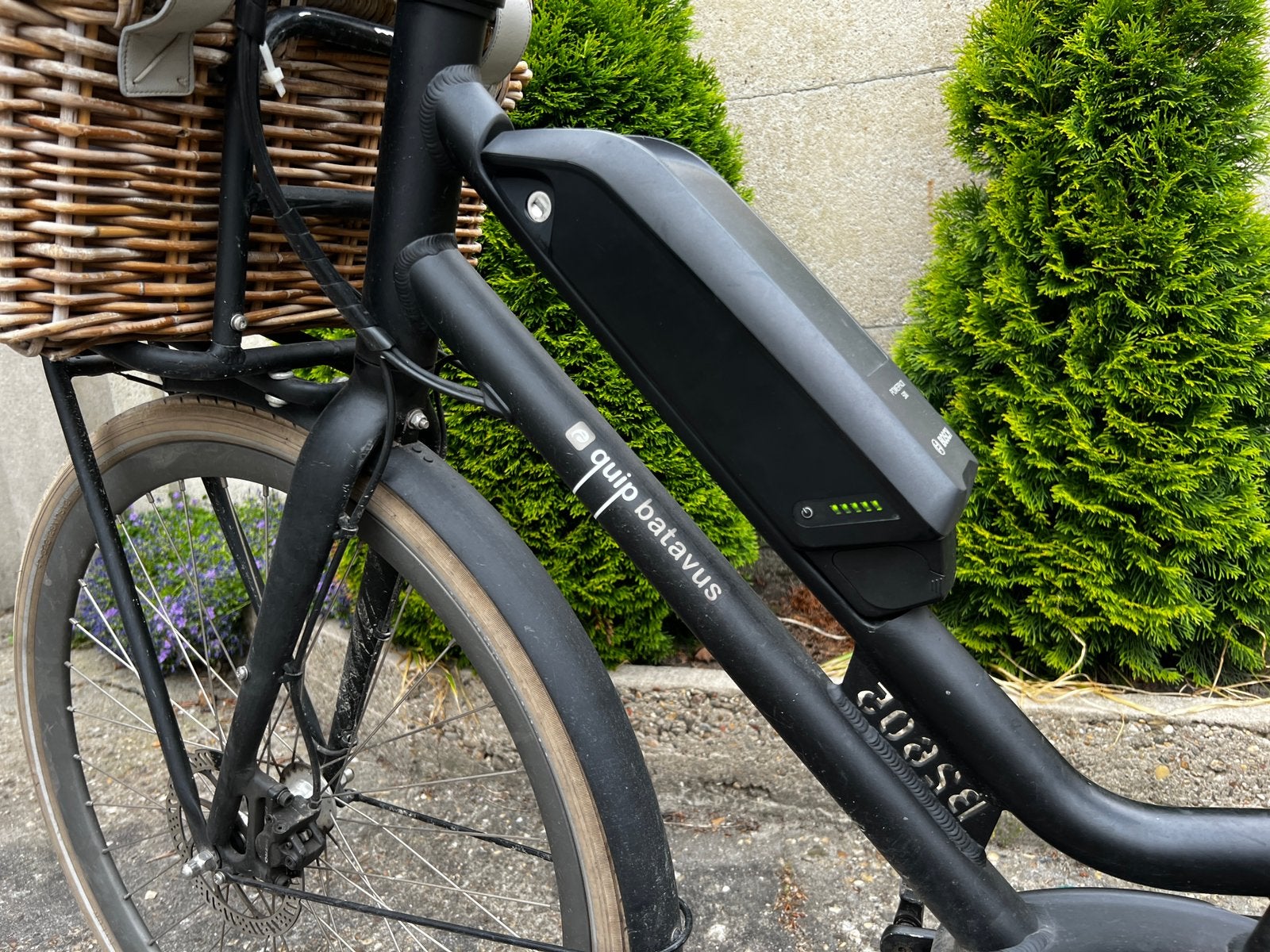 Batavus Quip Extra Cargo E-go Damesfiets, Vélos & Vélomoteurs, Vélos électriques, Enlèvement, Comme neuf, Batavus