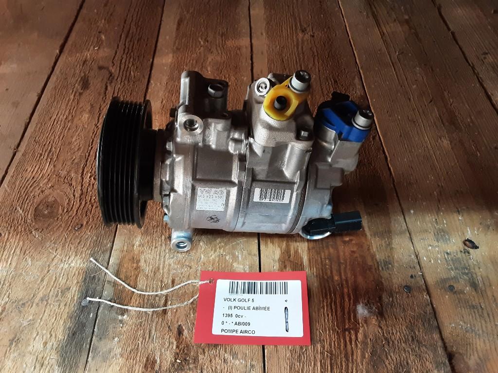 COMPRESSEUR CLIMATISATION Golf V (1K1) (1K0820859T), Utilisé, Volkswagen