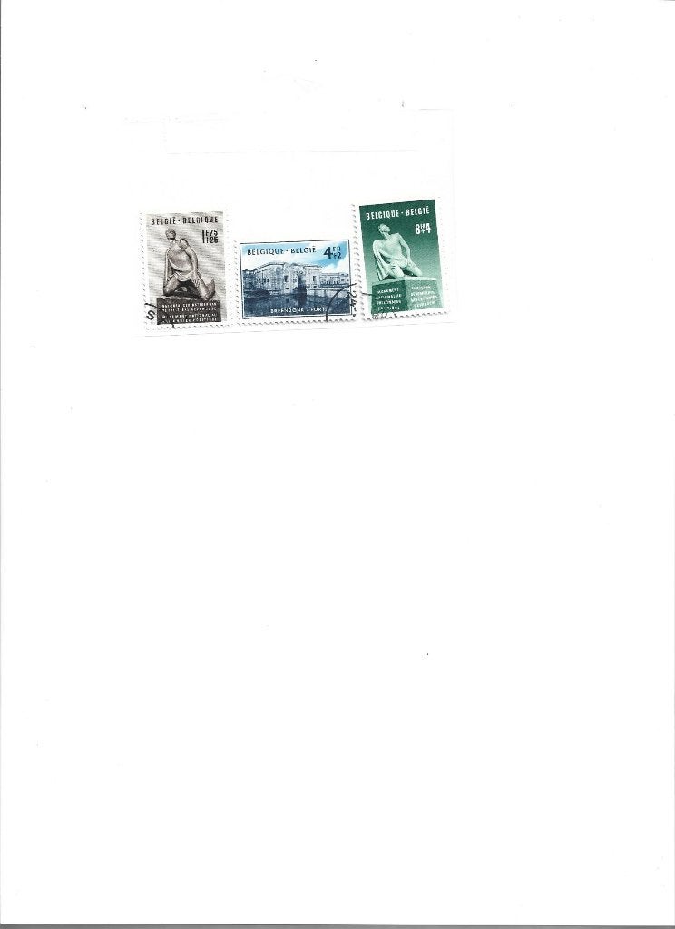 postzegels België 860/862, Enlèvement ou Envoi, Affranchi