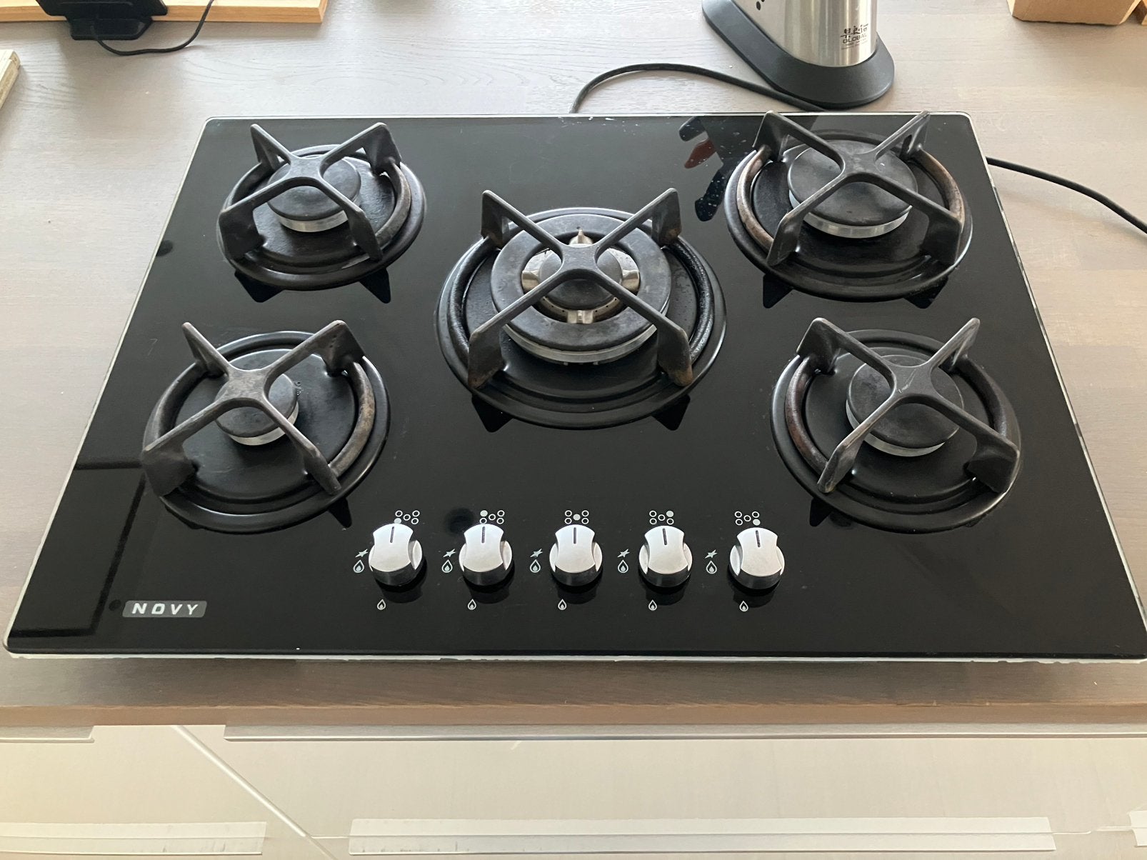 Gasvuur Novy, Elektronische apparatuur, Ophalen, Zo goed als nieuw