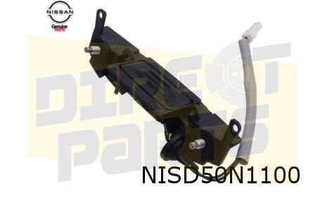 Nissan Micra schakelaar achterklepopener (K12) (2/03-1/11) O, Neuf, Arrière, -, Haillon arrière