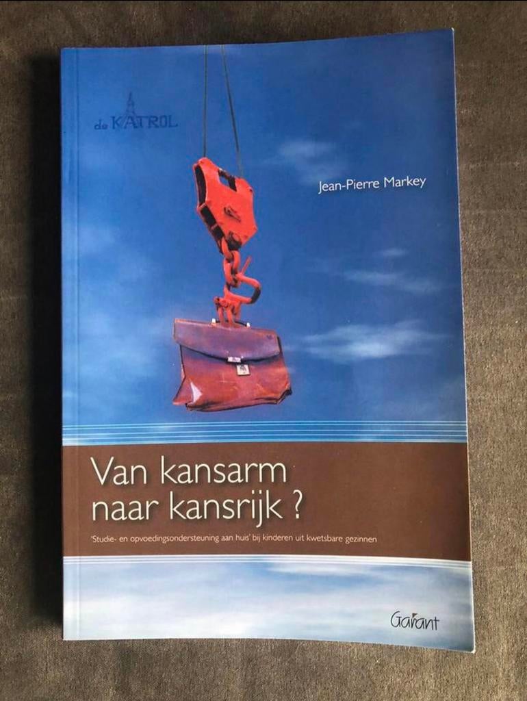 Nieuw boek: van kansarm naar kansrijk ?, Enlèvement, Neuf, Enseignement supérieur professionnel