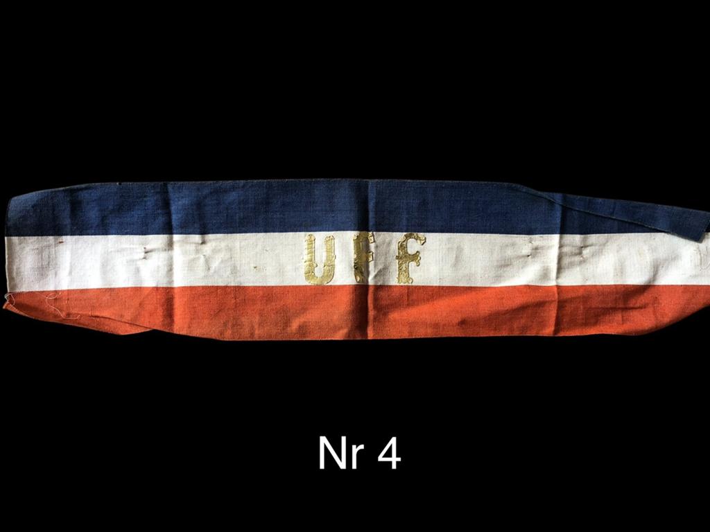 Pre-War Franse UFF armband (4), Verzamelen, Militaria | Tweede Wereldoorlog, Ophalen of Verzenden