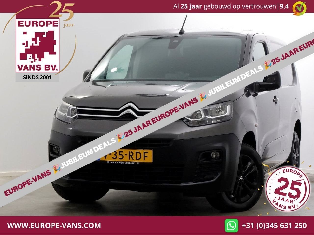 Citroën Berlingo 1.5 BlueHDI 130pk Automaat XL L2 Navi/Camer, 158 g/km, Citroën, Bedrijf, Parkeersensor