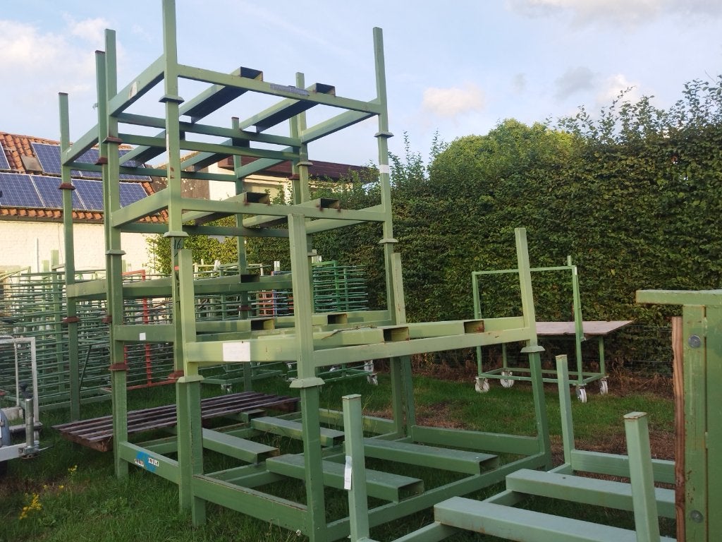 Cadres empilables métal - 195x125x95 cm - cadre à étagères, Enlèvement, Stapelframe - stellingframe, Info@timshop.be, Geen idee
