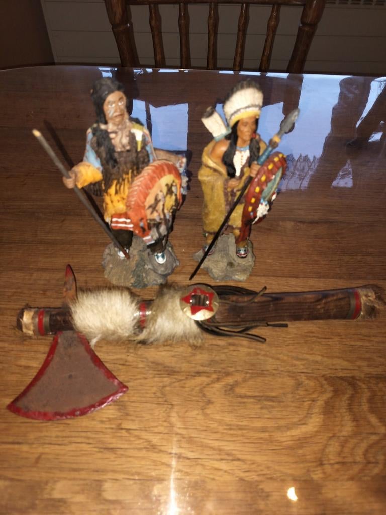 Indianen beelden/krijgers, Verzamelen, Ophalen, Nieuw, Mens