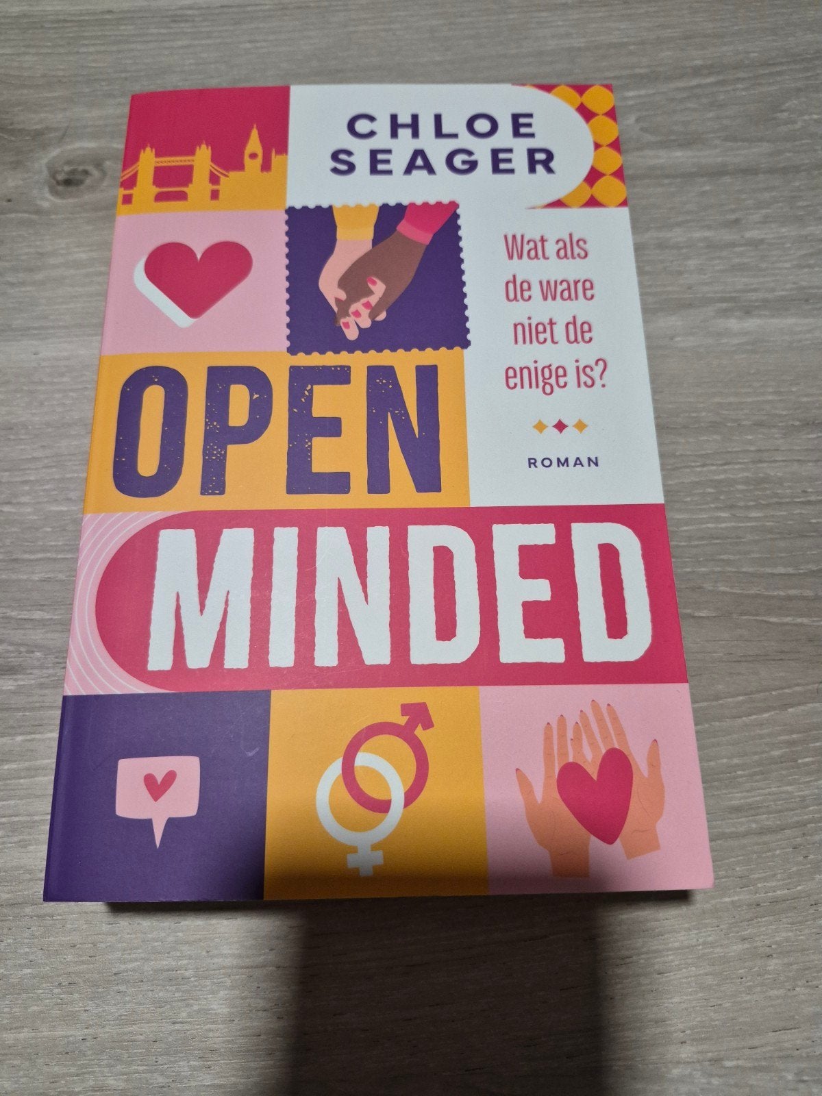 Boek Open Minded, Livres, Chick lit, Enlèvement