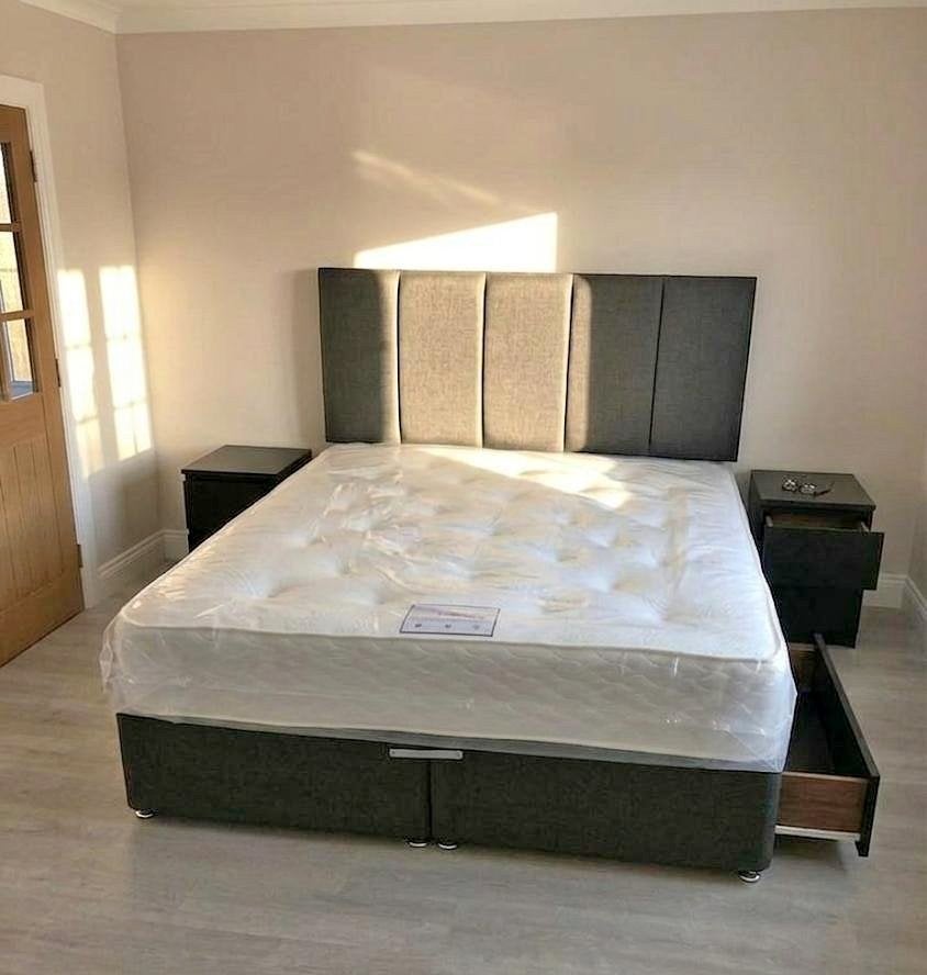Bed met matras – Cash bij levering, Verzenden, Nieuw, Tweepersoons, Overige kleuren