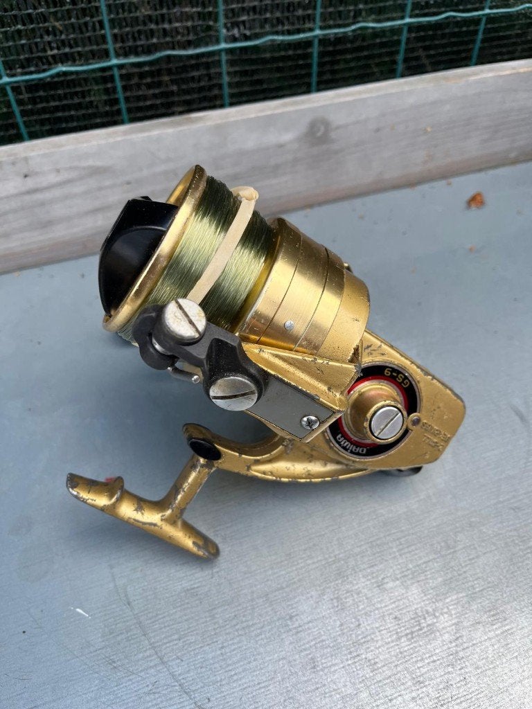 DAIWA GS 9 zeevismolen, Watersport en Boten, Ophalen of Verzenden, Gebruikt, Molen