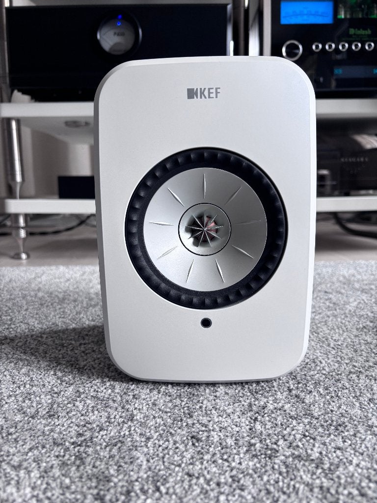 KEF LSX II LT luidsprekers met hifi-aansluiting, kiezelwit |, Audio, Tv en Foto, Versterkers en Ontvangers, Ophalen of Verzenden