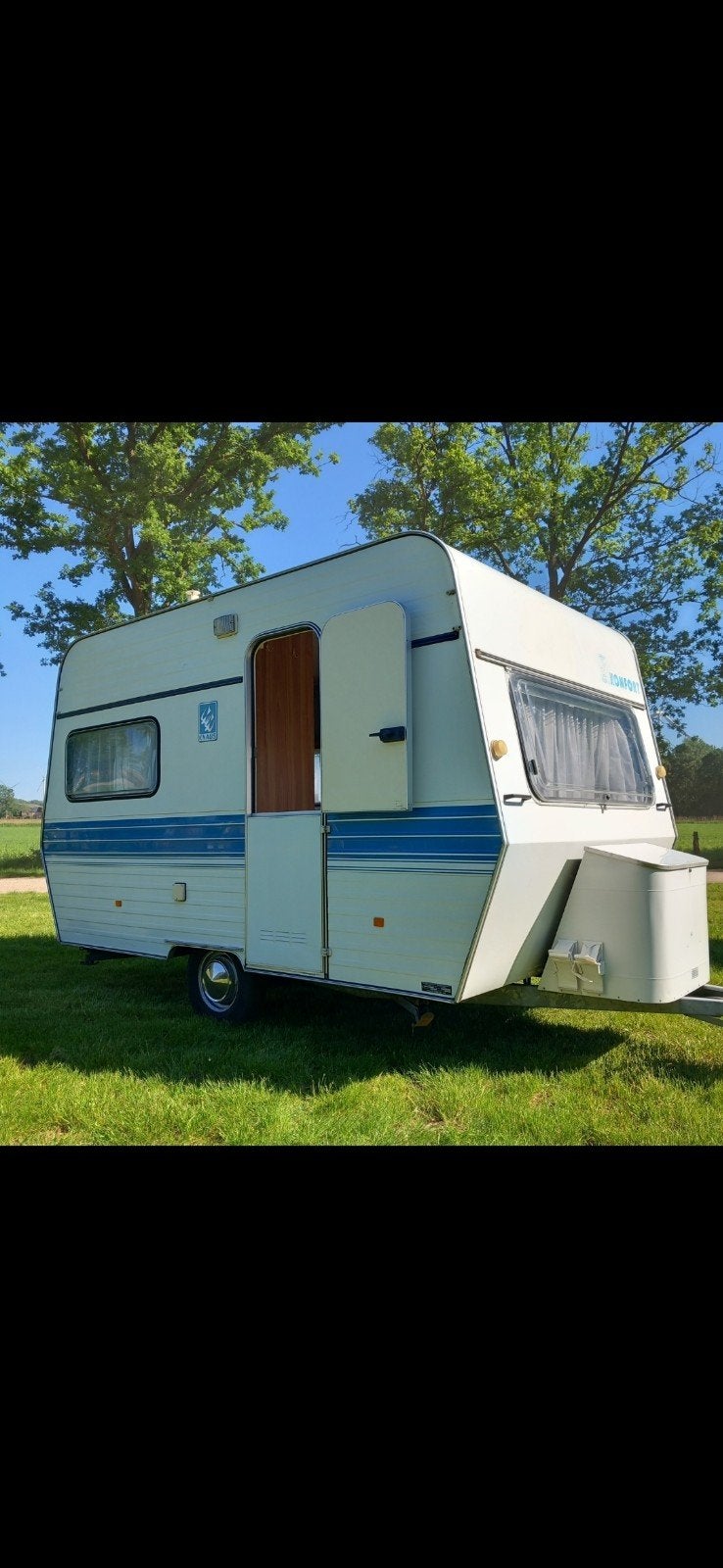 knaus komfort 365 , -750 kg in nette en droge staat, Particulier, Koelkast, Knaus