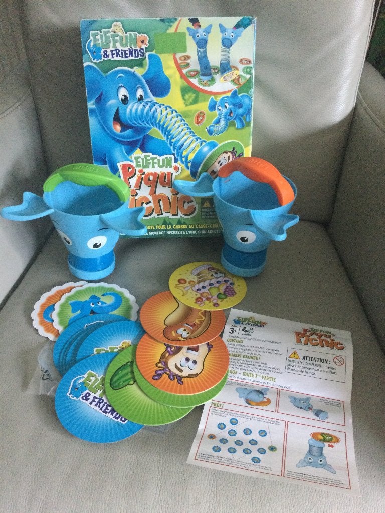 SPEL „ELEFUN-PIQU'PICNIC” 3 JAAR +, Ophalen of Verzenden