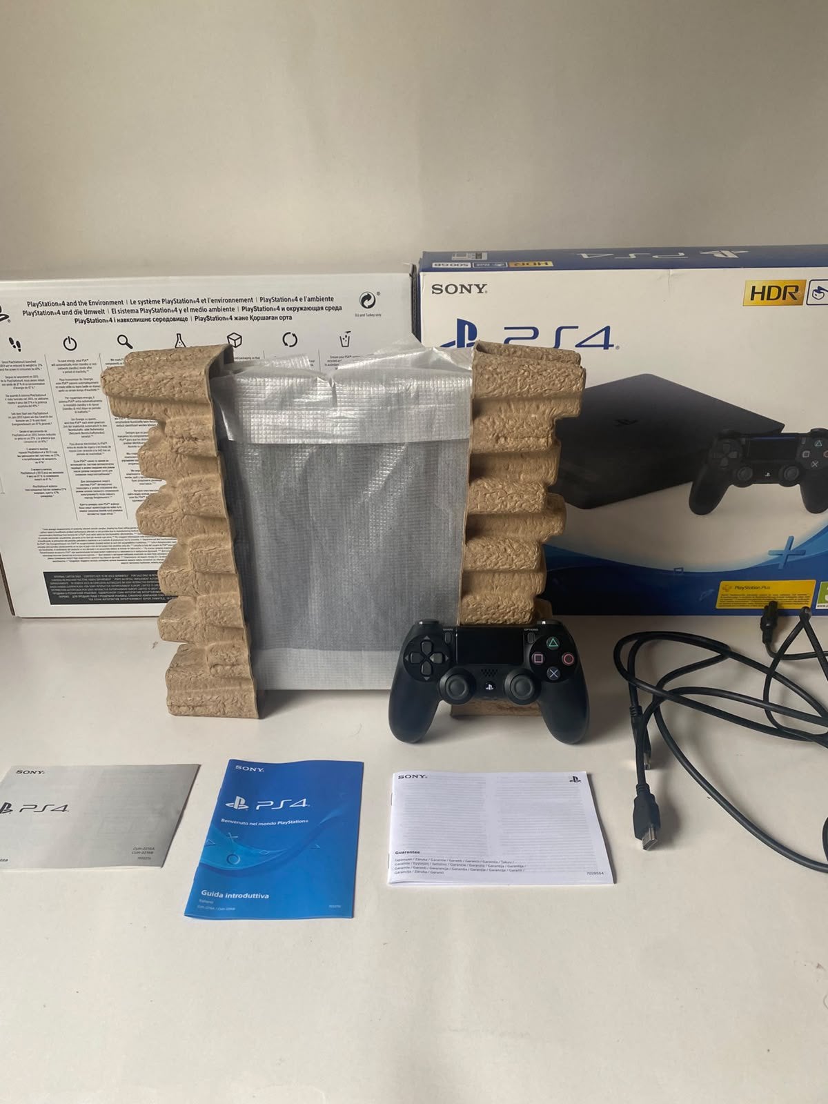 Sony PlayStation 4 (PS4) – Complete set, 500 GB, Ophalen of Verzenden, Zo goed als nieuw, Met 1 controller