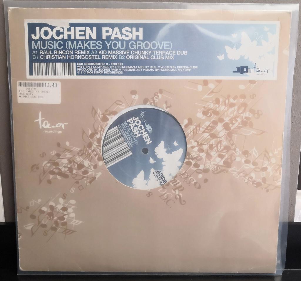 Jochen Pash — Music (Makes You Groove) 12" House, Electro, 12 pouces, Enlèvement ou Envoi, Housse de protection extérieure, 2000 - 2009