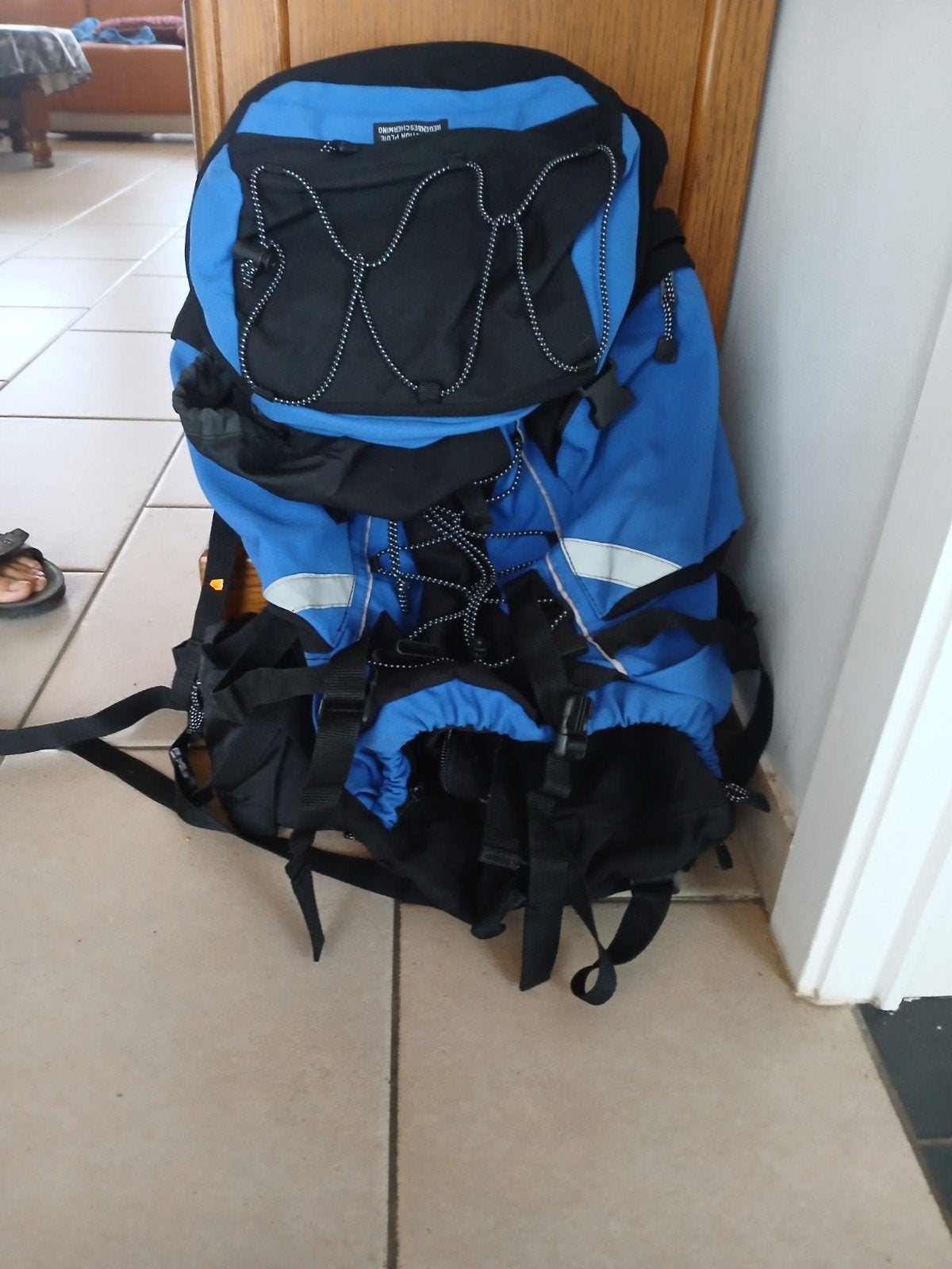 trekkers rugzak, Ophalen