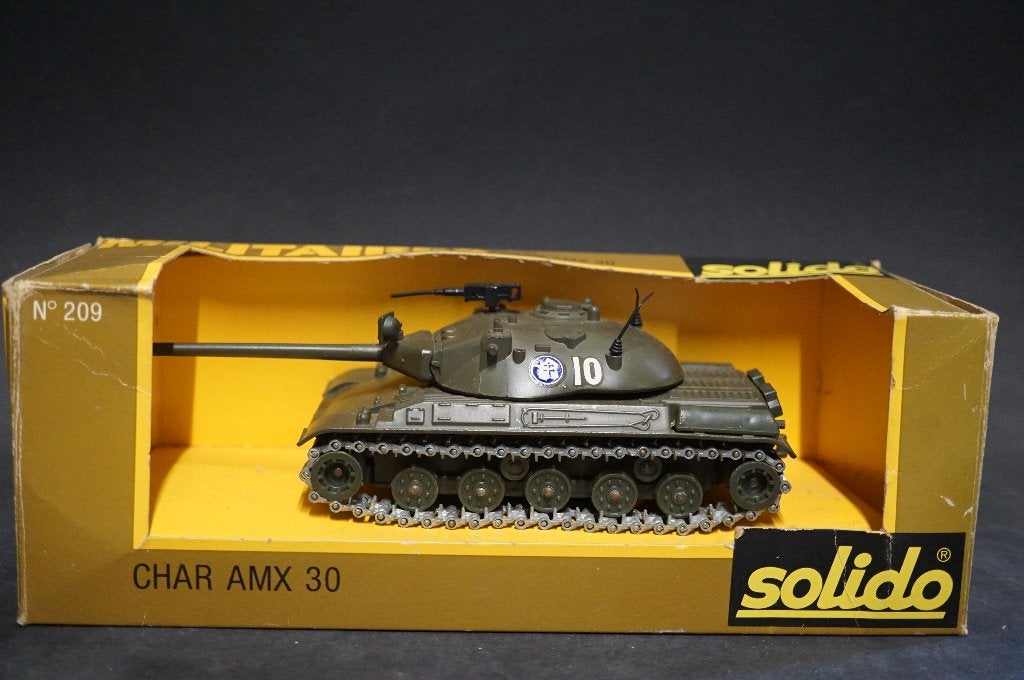 Char de combat principal Solido AMX 30 - 1/50 - TOP, Hobby & Loisirs créatifs, Enlèvement ou Envoi, Comme neuf