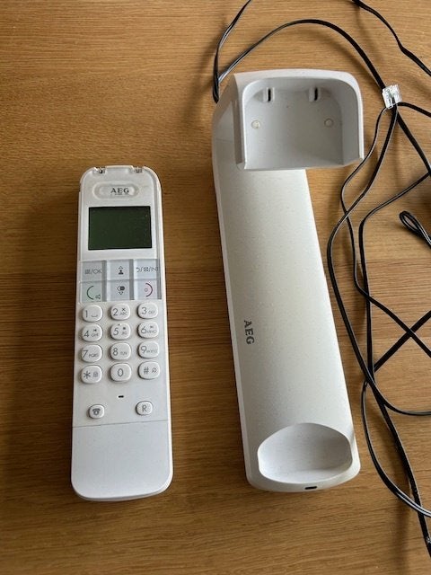 Téléphone AEG pour ligne fixe, Télécoms, Enlèvement ou Envoi, Utilisé
