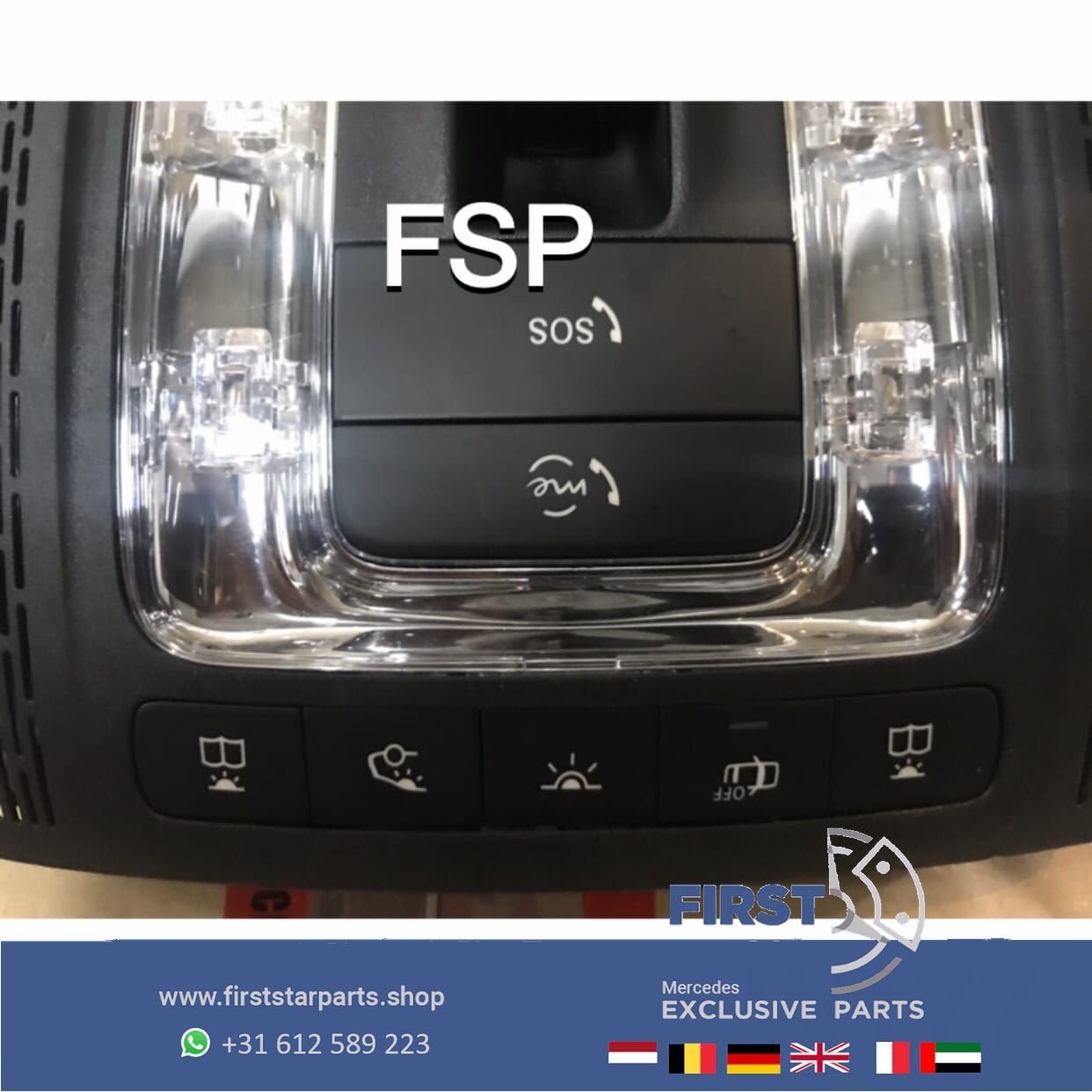 W177 V177 DAK BEDIENING SCHAKELAAR Mercedes A Klasse 2018-20, Utilisé, -, -, Enlèvement ou Envoi