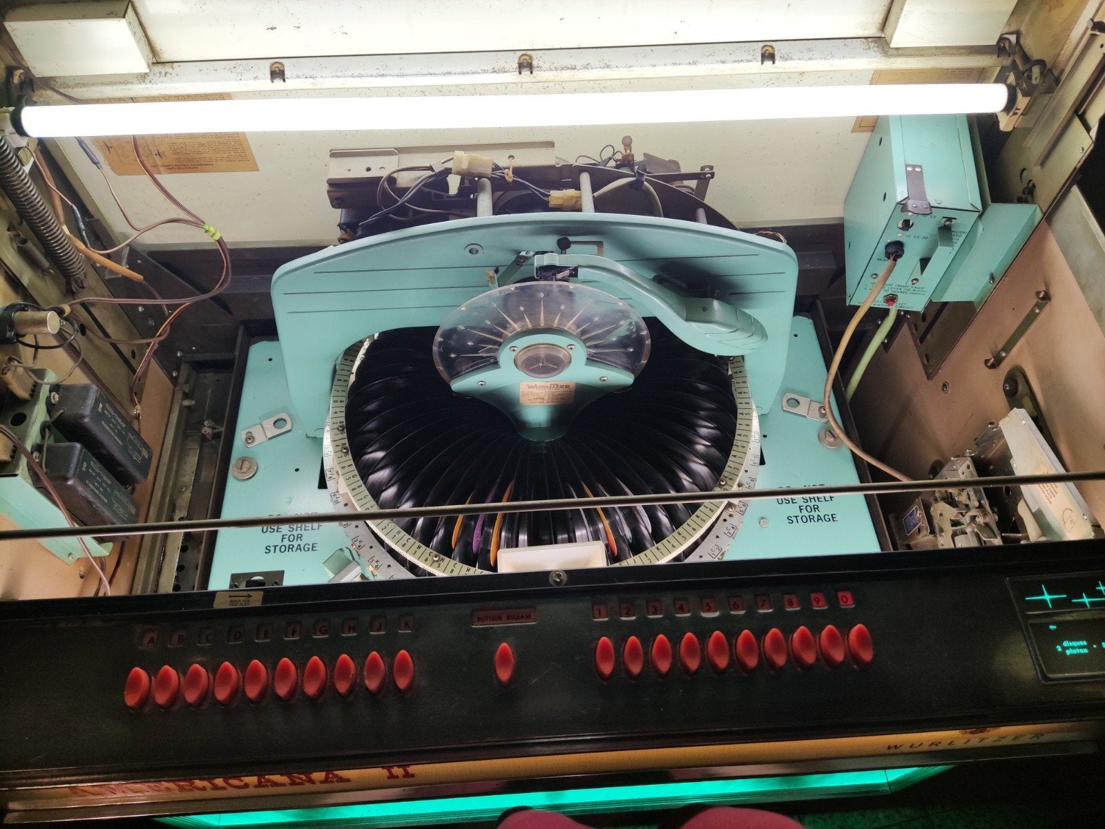 Jukebox juke-box wurlitzer, Ophalen, Wurlitzer