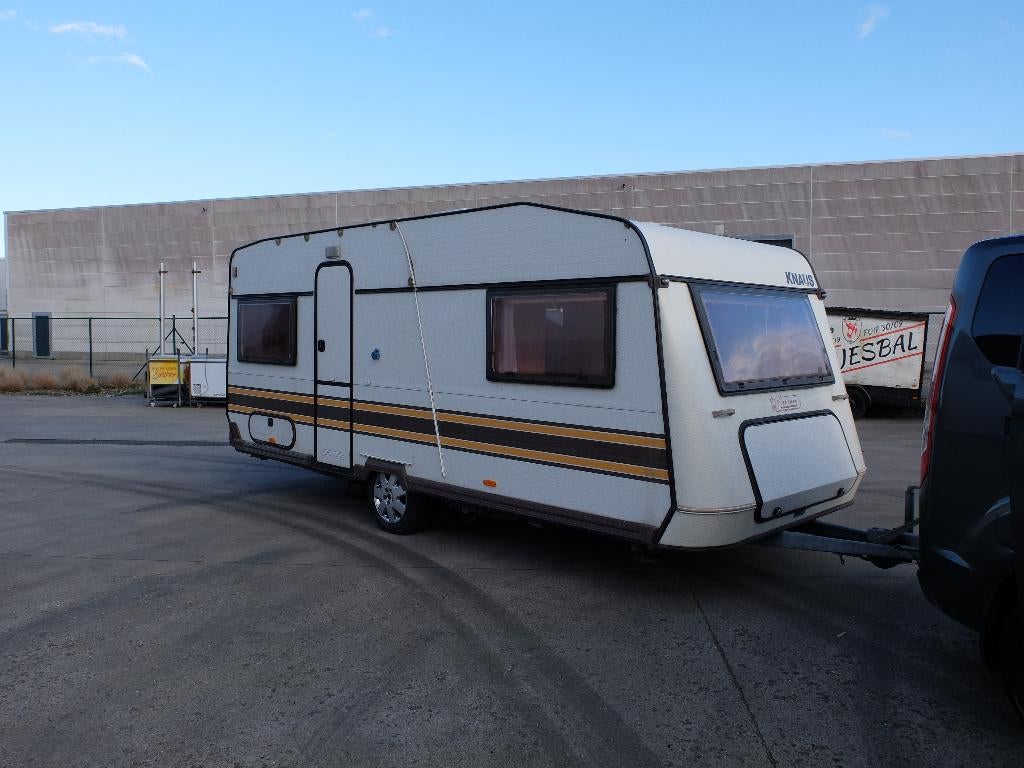 Caravan Knaus Exclusive, Caravanes & Camping, Caravanes, Particulier, jusqu'à 4, Knaus, 6 à 7 mètres, Douche, Enlèvement