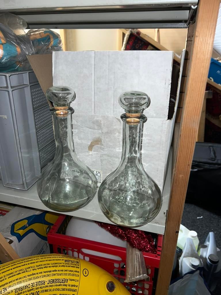 2x drank kruik, Ophalen
