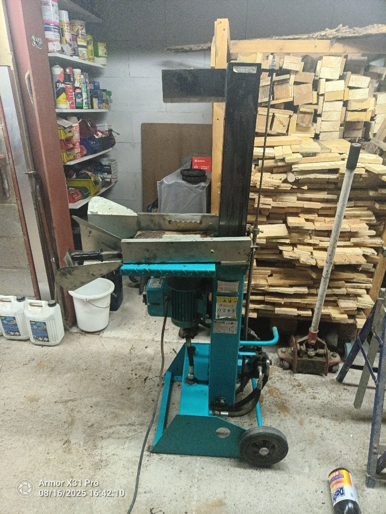 houtkliefmachine, Ophalen, Gebruikt