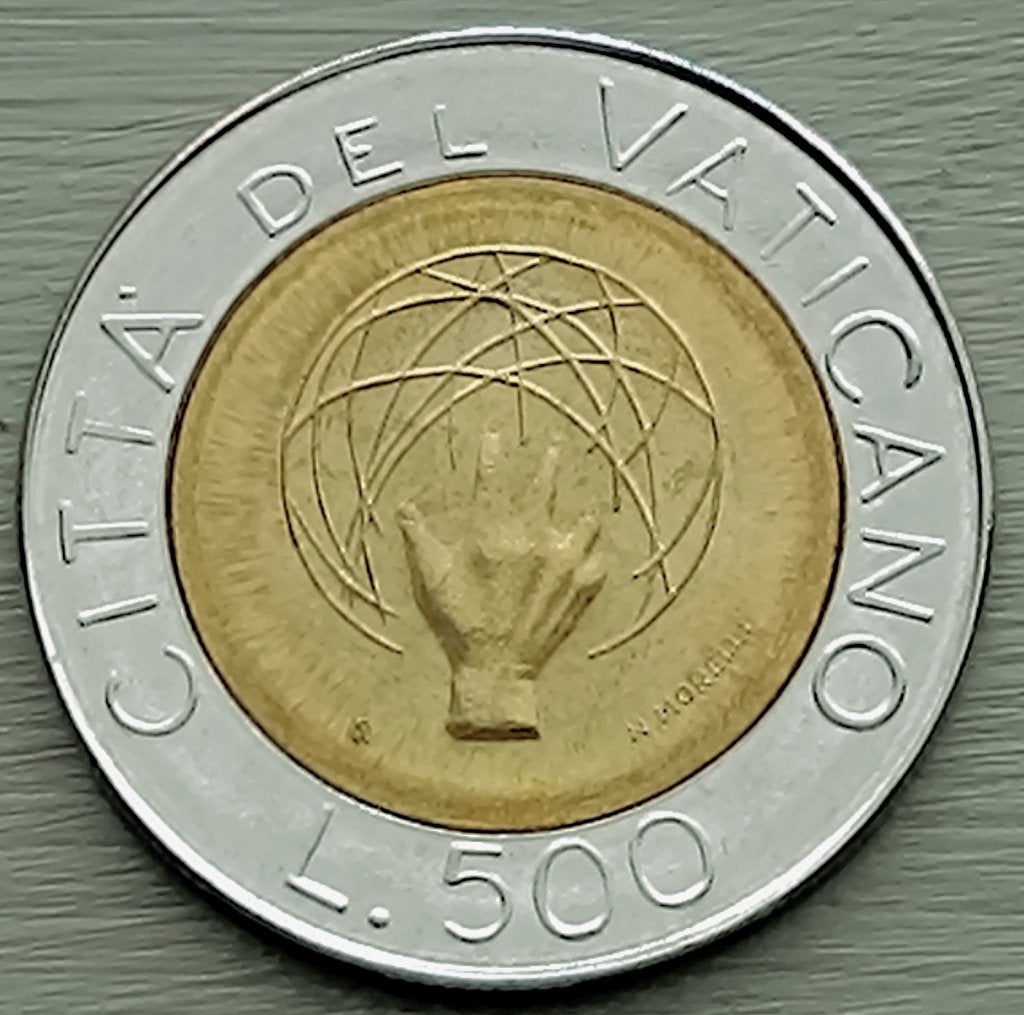 munt Vaticaan 500 lire 1983, Ophalen of Verzenden