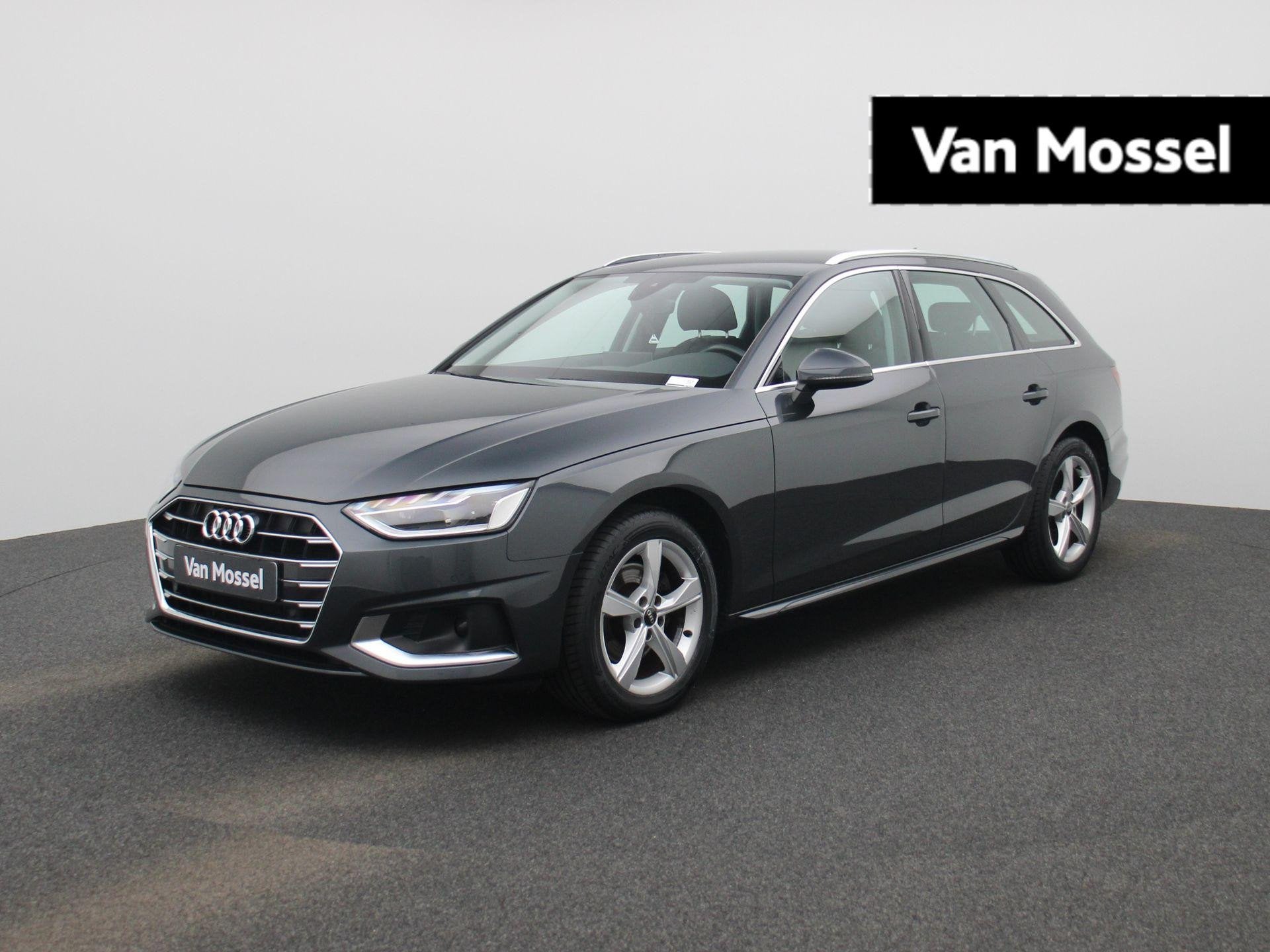 Audi A4 Avant 2.0 35 TDi 120kW S tronic Attraction B.E LEDER, Auto's, Stof, Gebruikt, Zwart, 4 cilinders