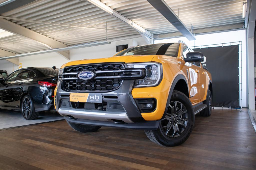 Ford Ranger 2.0 *WILDTRAK*, AUTOM, KEY-LESS, APPLE CARPLAY,, Autos, Ford, Entreprise, Ranger, Caméra 360°, 4x4, ABS, Airbags, Air conditionné