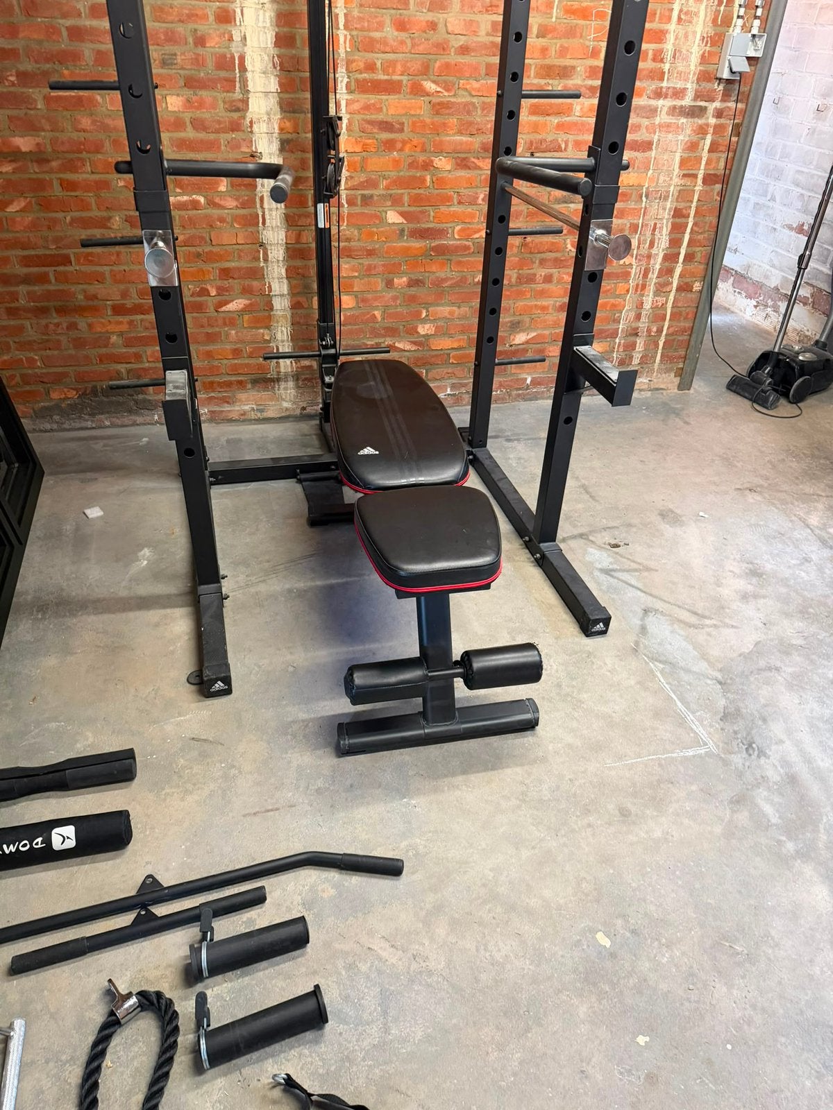 Adidas Power Rack Home Rig, Sports & Fitness, Équipement de fitness, Enlèvement, Utilisé