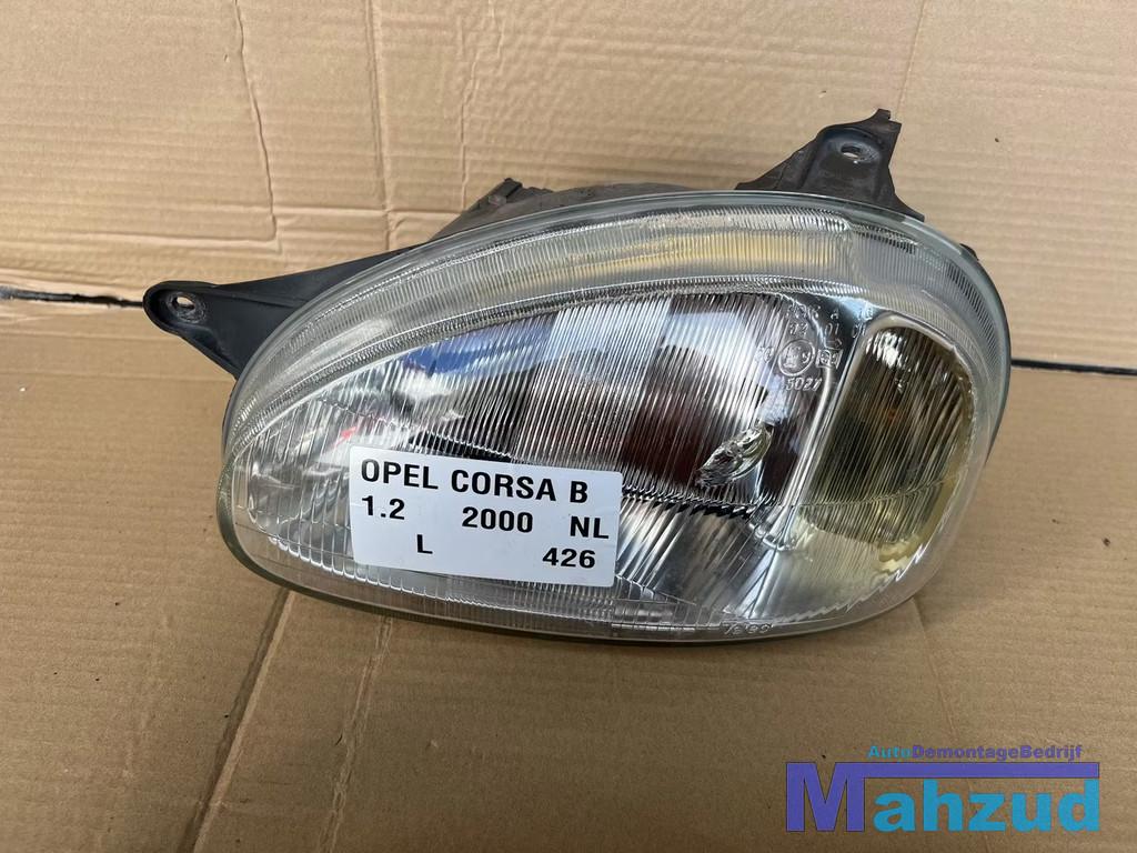 OPEL CORSA B links koplamp 1994-1999, Gebruikt, Opel Automobile GmbH, Kontakt@opel-infoservice.de, Opel
