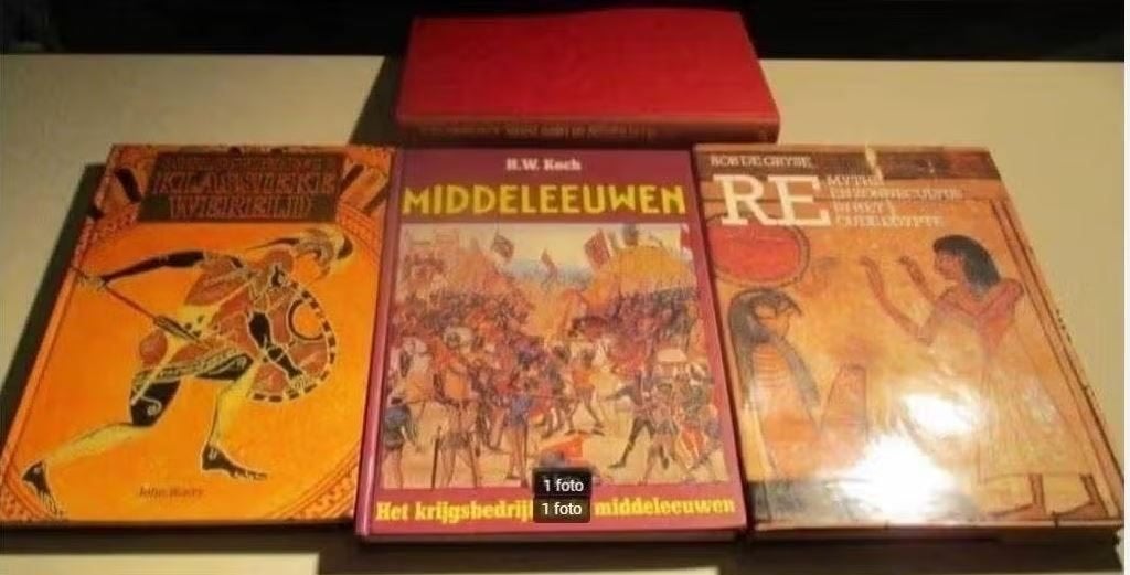 4 Prachtige Geschiedenis Boeken, Livres, Enlèvement ou Envoi, Comme neuf