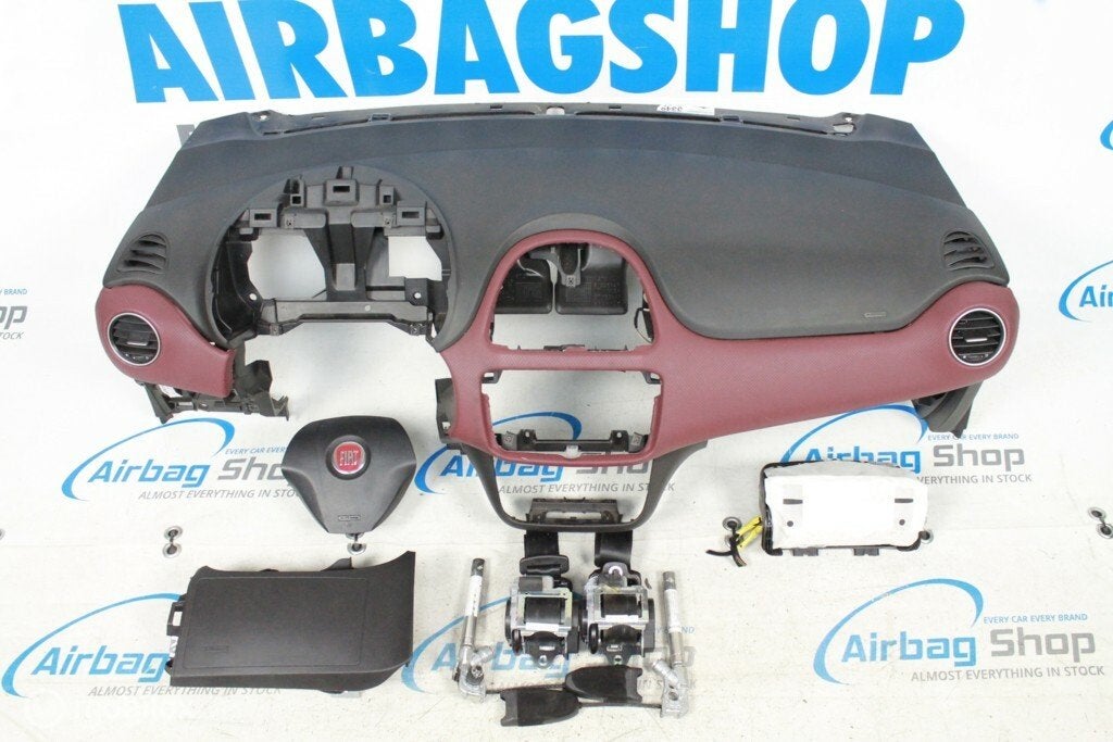 Airbag kit Tableau de bord bordeaux Fiat Punto Evo, Autos : Pièces & Accessoires, Enlèvement ou Envoi, Utilisé