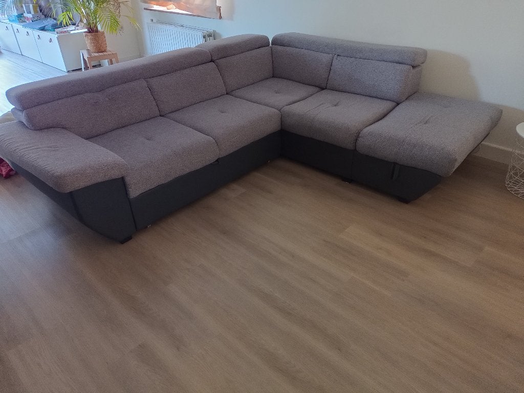Hoekzetel 2m op 2m60, Ophalen, Stof