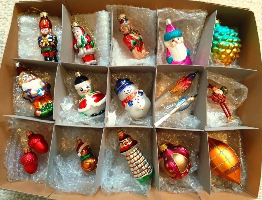 RECHERCHE anciennes boules de Noël, Ophalen of Verzenden