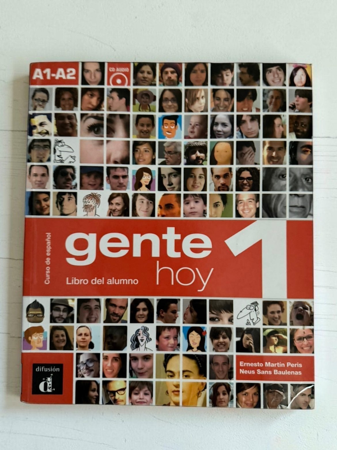 Livre Scolaire | Gente Hoy 1| Espagnol, Enlèvement ou Envoi, Comme neuf, Secondaire, Ernesto Martin Peris