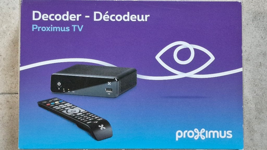Proximus V5-decoder, Ophalen of Verzenden, Gebruikt, Decoder