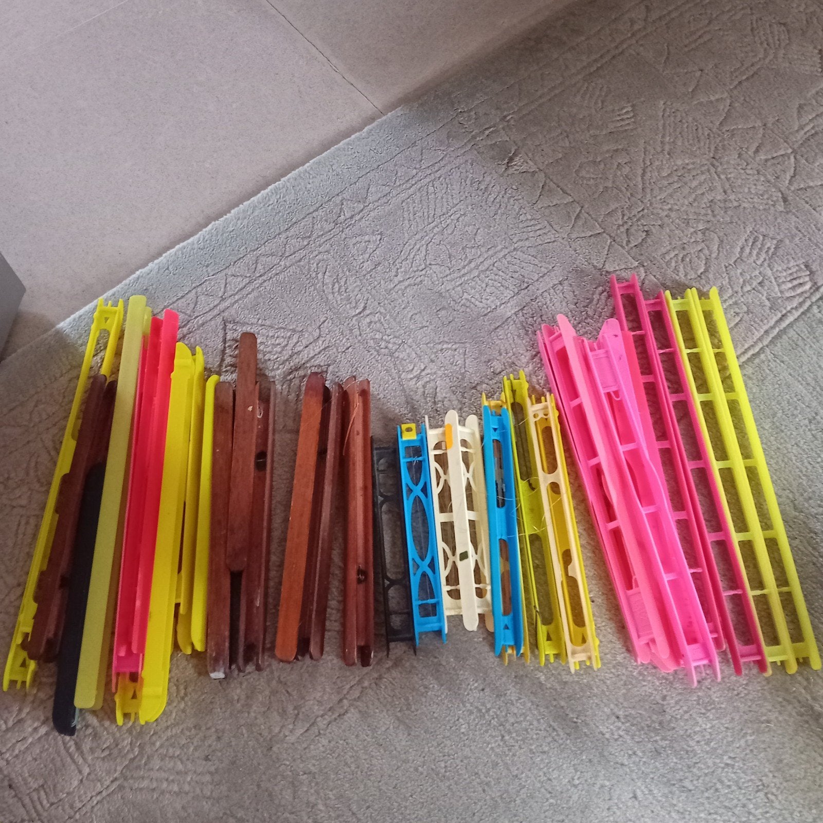 45 pièces de planches ou de pinces à gréer, Enlèvement