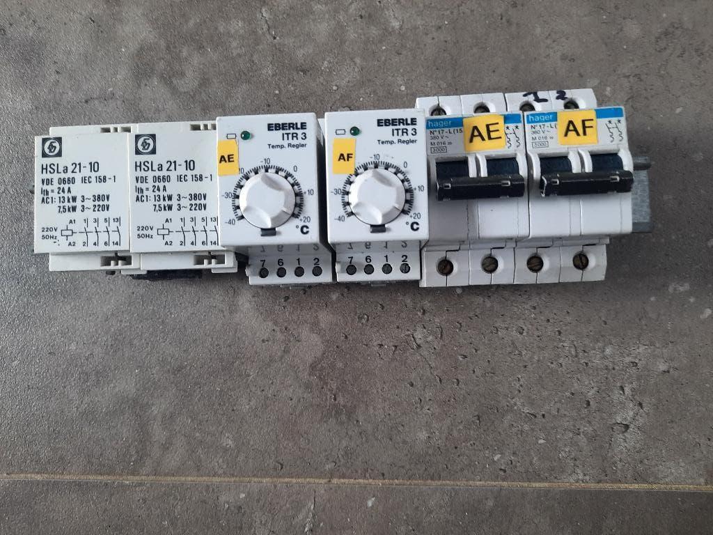 Temperatuurregelaar Eberle ITR 3, Enlèvement, Utilisé, Autres types
