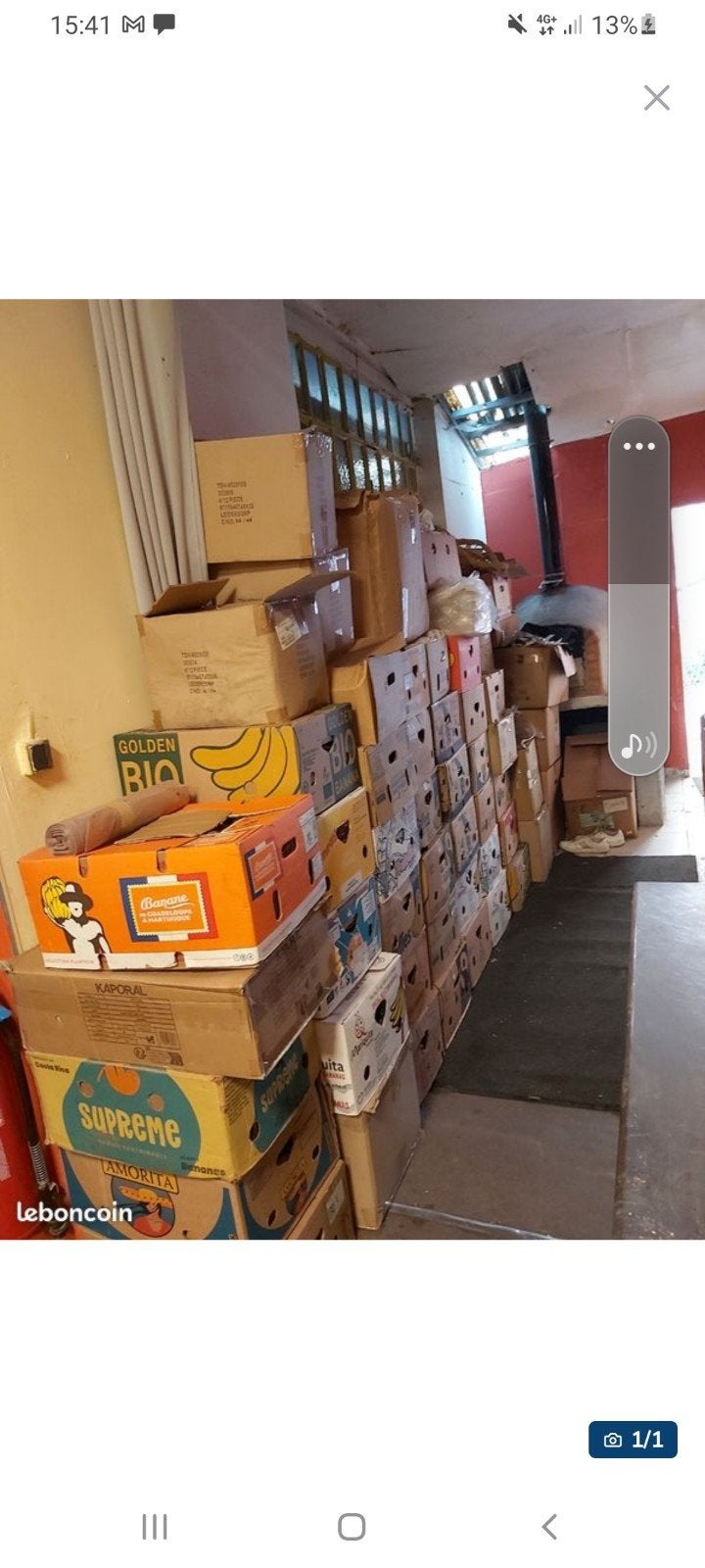65 carton de vetement homme femme enfant, Enlèvement ou Envoi