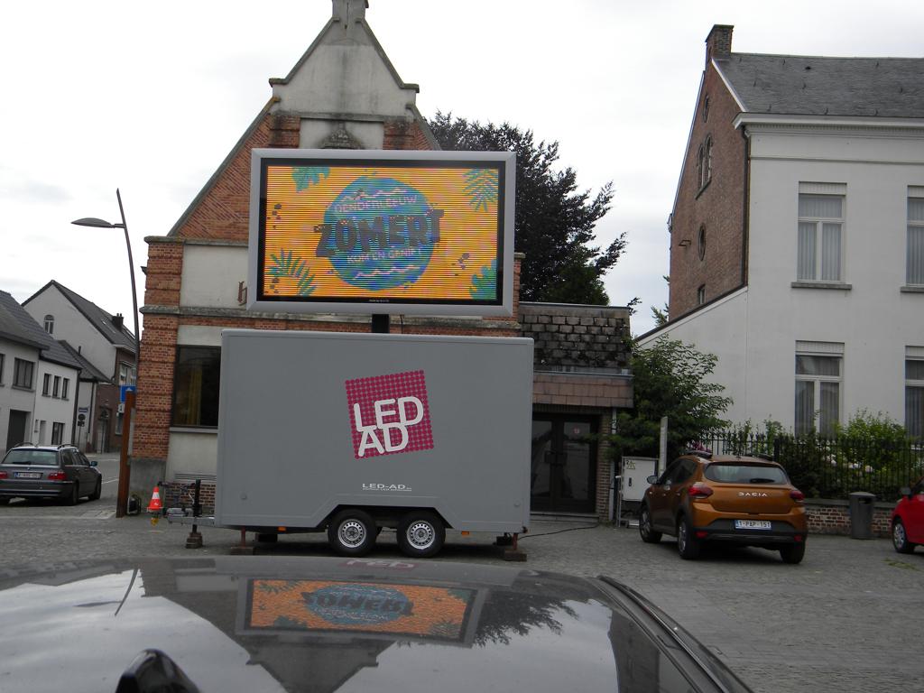 led scherm 7M2 op trailer, Enlèvement ou Envoi, Comme neuf