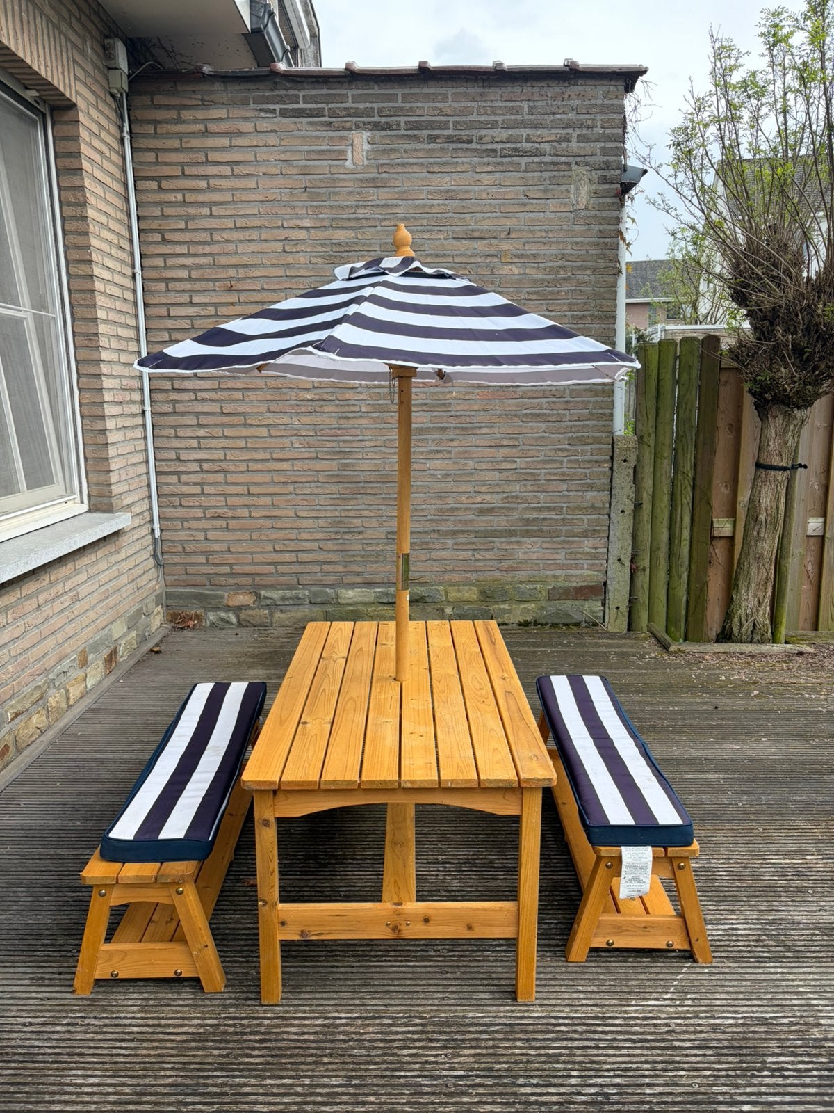 Tuinset Kidkraft, Gebruikt, Rechthoekig, Hout, Ophalen