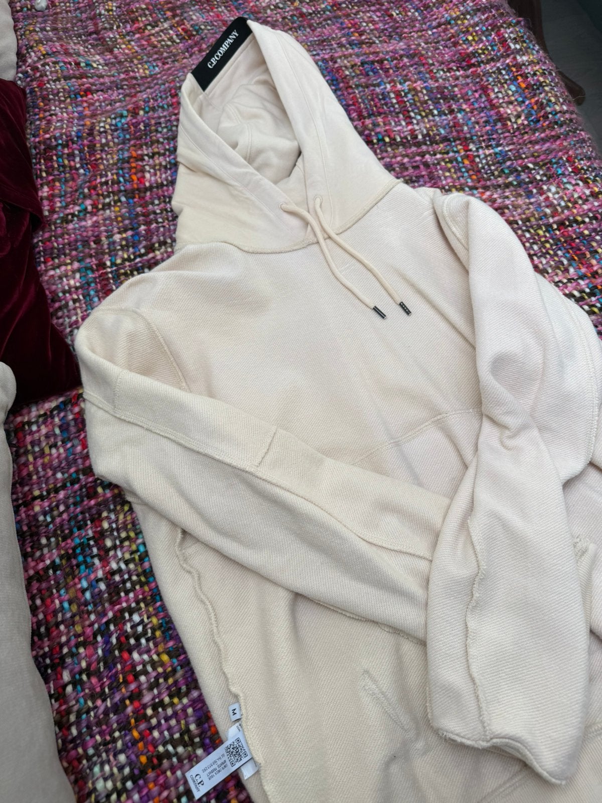 Pull a capuche cp company, Vêtements | Hommes, Enlèvement ou Envoi, Comme neuf, Taille 48/50 (M), Beige