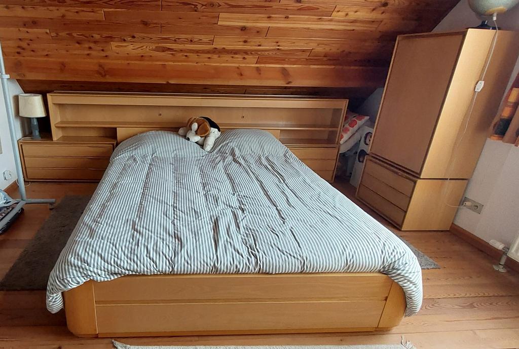 Musterring Slaapkamer meubels - gratis, Huis en Inrichting, Slaapkamer | Complete slaapkamers, Ophalen, Gebruikt, Tweepersoons