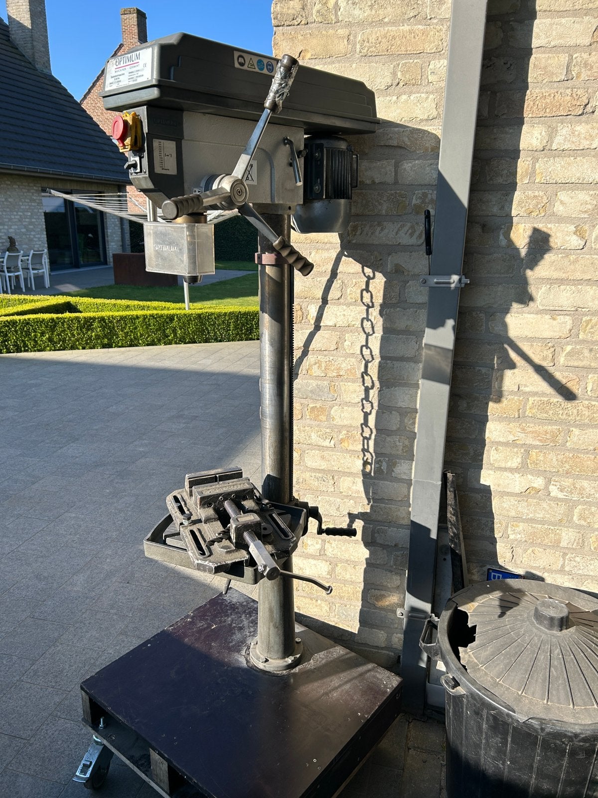 Kolomboor Optimum, Bricolage & Construction, Enlèvement, Comme neuf, Foreuse sur colonne, Vitesse variable