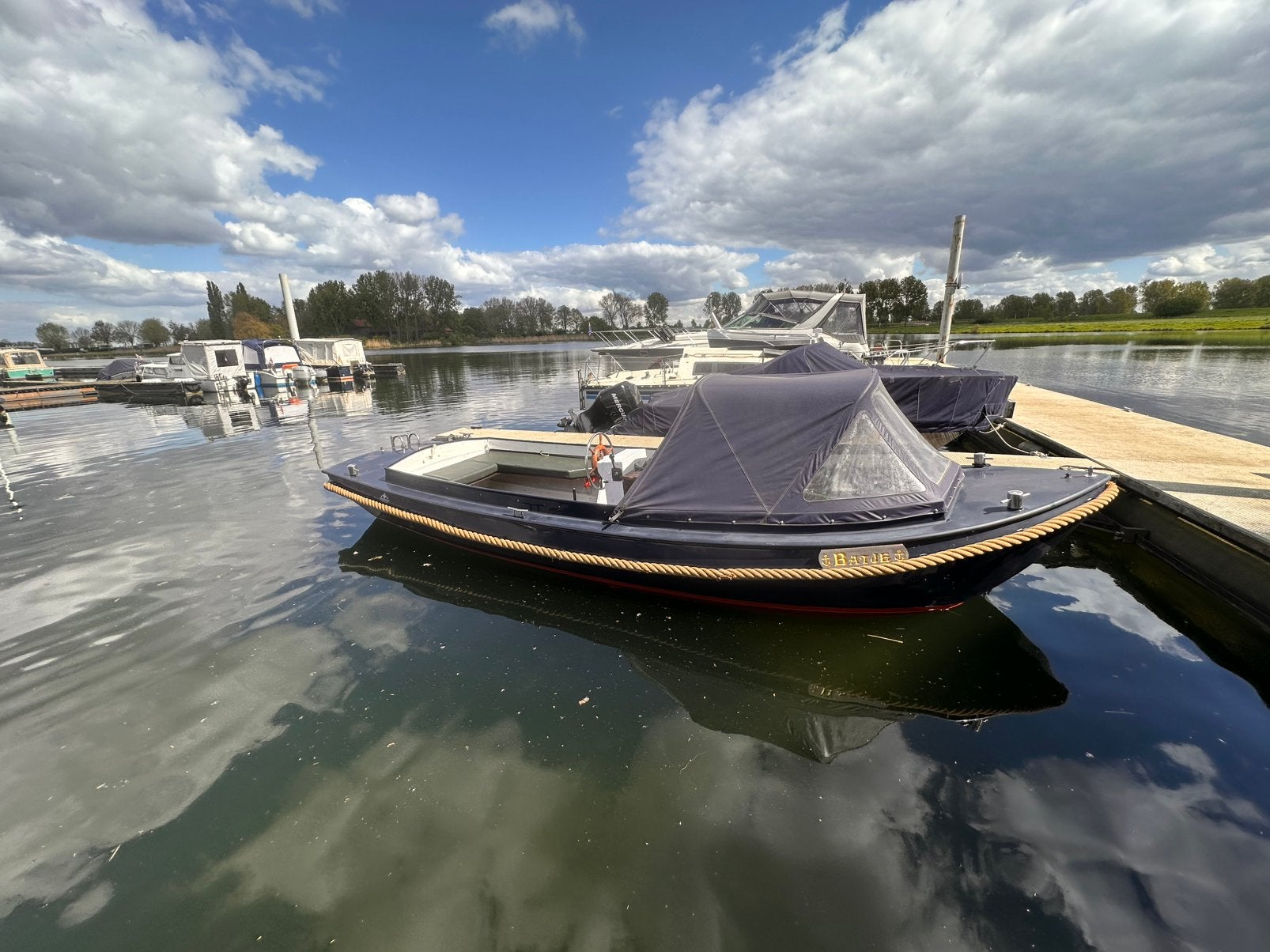 Tukkersvlet 660 2cil volvo penta diesel 20pk staal sloep, Watersport en Boten, Sloepen, Gebruikt, Staal, Binnenboordmotor, Diesel